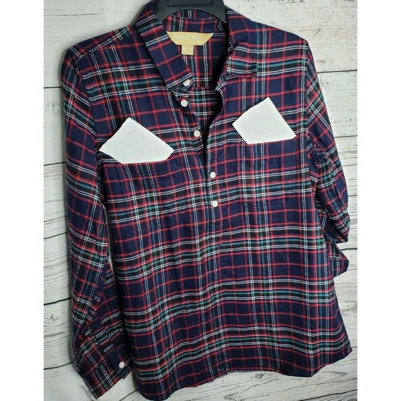 Roebuck & Co Woman Medium Button Long Sleeve Shirt - Picture 6 of 6